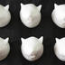 Ornament: Ceramic Squirrel Heads