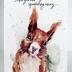 Greeting Card: Hope you are squirreling away…
