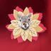 Greeting Card: Squirrel flowers