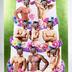 Greeting Card: Hunky squirrel cake