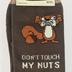 Clothing: Don’t touch my nuts socks